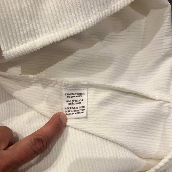 Blu Pepper Brittany Corduroy Button Down Jacket Shirt Top Medium Classic Shacket - Picture 6 of 11